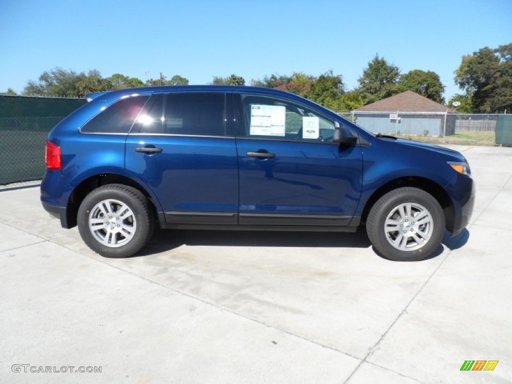 Dark Blue Pearl Metallic 2012 Ford Edge SE Exterior Photo #55899499