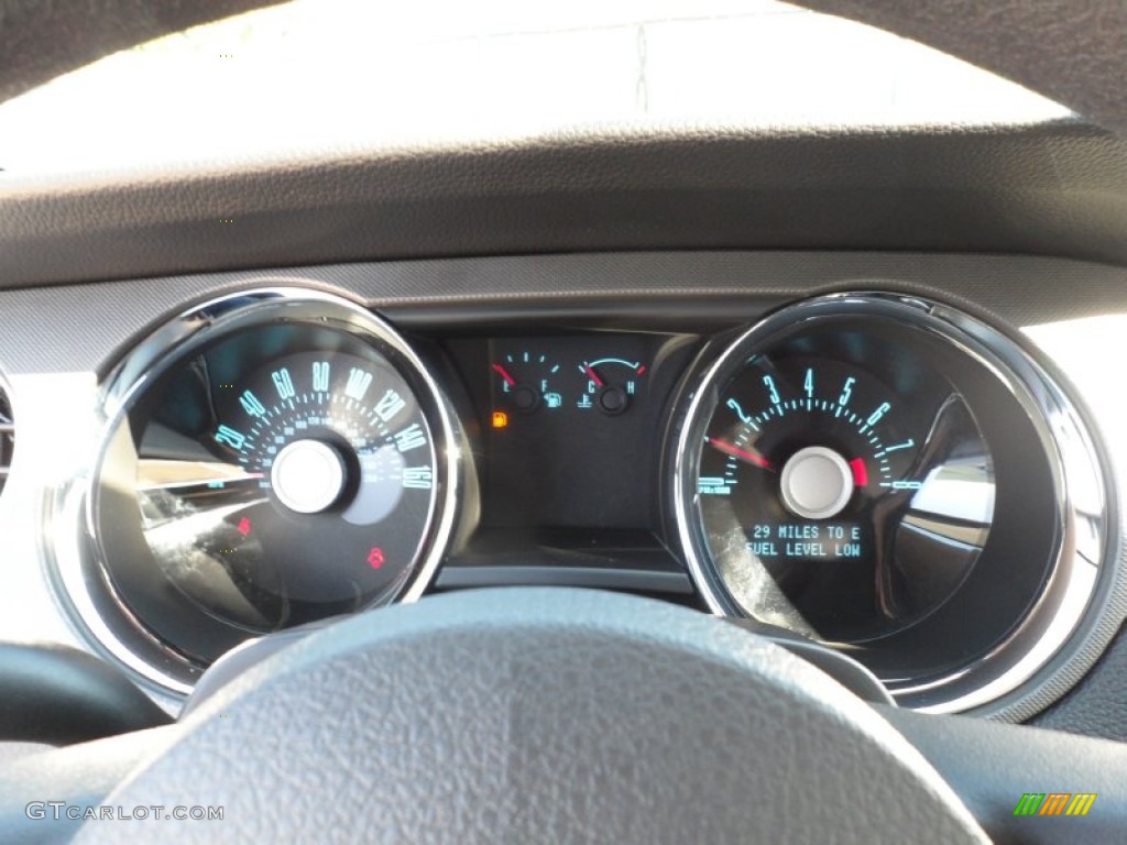2012 Ford Mustang GT Coupe Gauges Photo #55899892