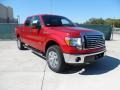 2011 Red Candy Metallic Ford F150 Texas Edition SuperCrew 4x4  photo #1
