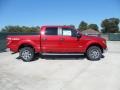 2011 Red Candy Metallic Ford F150 Texas Edition SuperCrew 4x4  photo #2