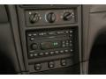 2001 Ford Mustang Oxford White Interior Audio System Photo