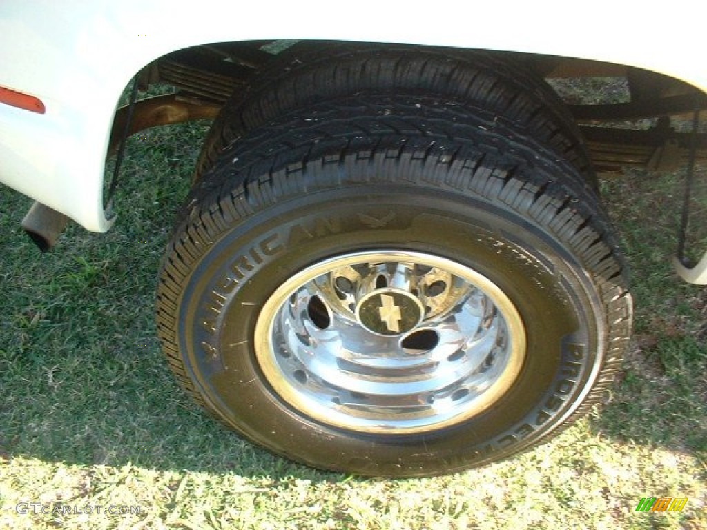 1997 C/K 3500 K3500 Crew Cab 4x4 Dually - Summit White / Tan photo #8