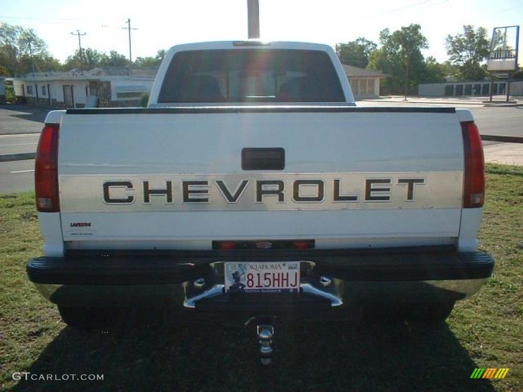 1997 C/K 3500 K3500 Crew Cab 4x4 Dually - Summit White / Tan photo #15