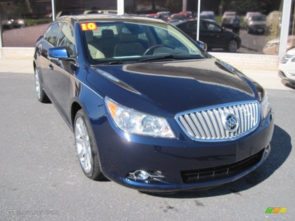 Midnight Blue Metallic 2010 Buick LaCrosse CXS Exterior Photo #55901161
