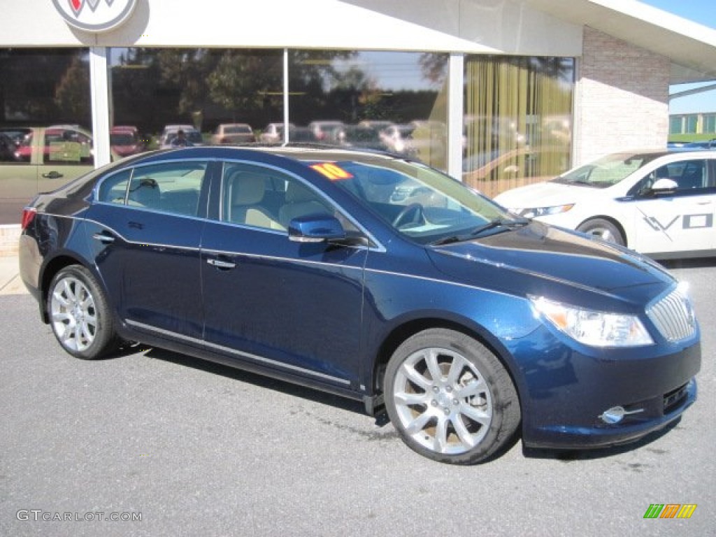 Midnight Blue Metallic 2010 Buick LaCrosse CXS Exterior Photo #55901167