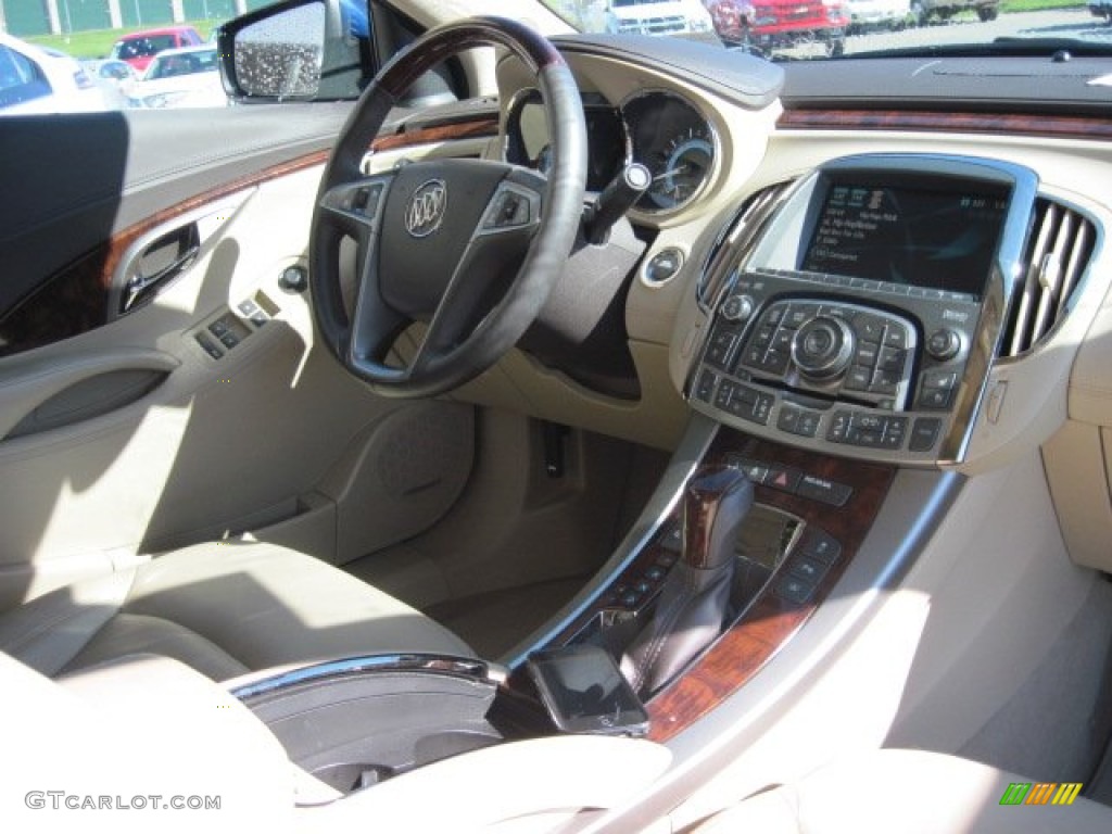 2010 Buick LaCrosse CXS Cocoa/Light Cashmere Dashboard Photo #55901197