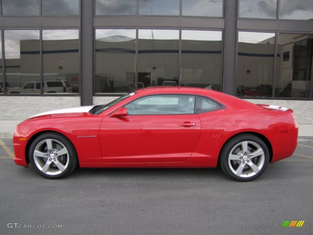 Victory Red 2010 Chevrolet Camaro SS/RS Coupe Exterior Photo #55901221