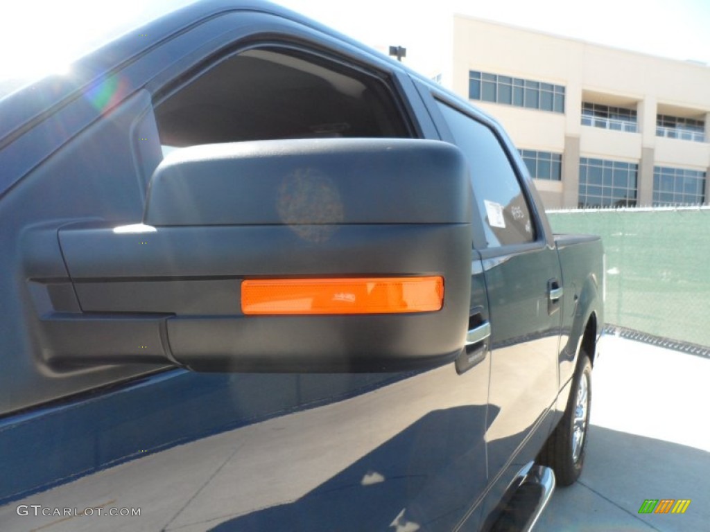 2011 F150 Texas Edition SuperCrew - Dark Blue Pearl Metallic / Steel Gray photo #15