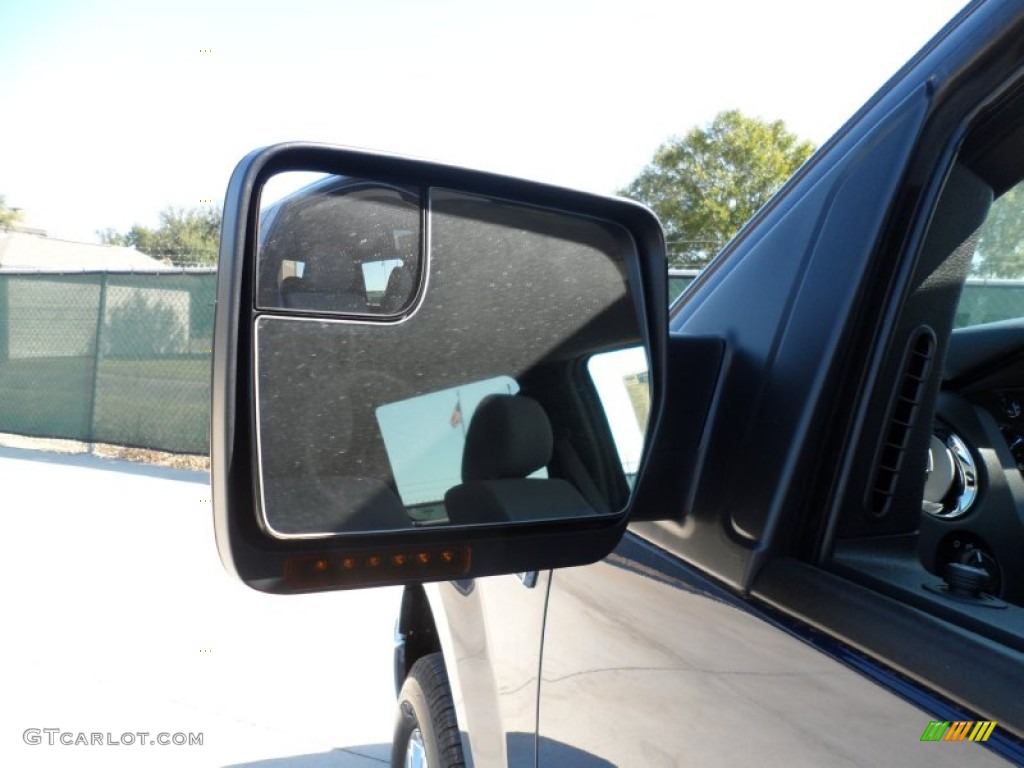 2011 F150 Texas Edition SuperCrew - Dark Blue Pearl Metallic / Steel Gray photo #16
