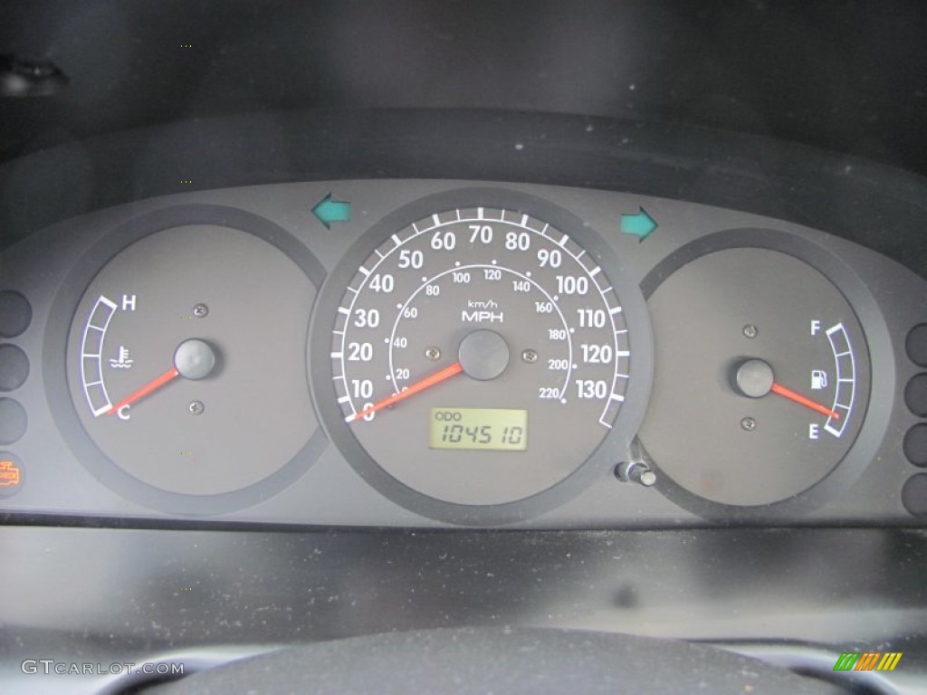 2003 Kia Spectra Sedan Gauges Photos