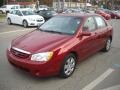 Radiant Red - Spectra EX Sedan Photo No. 7