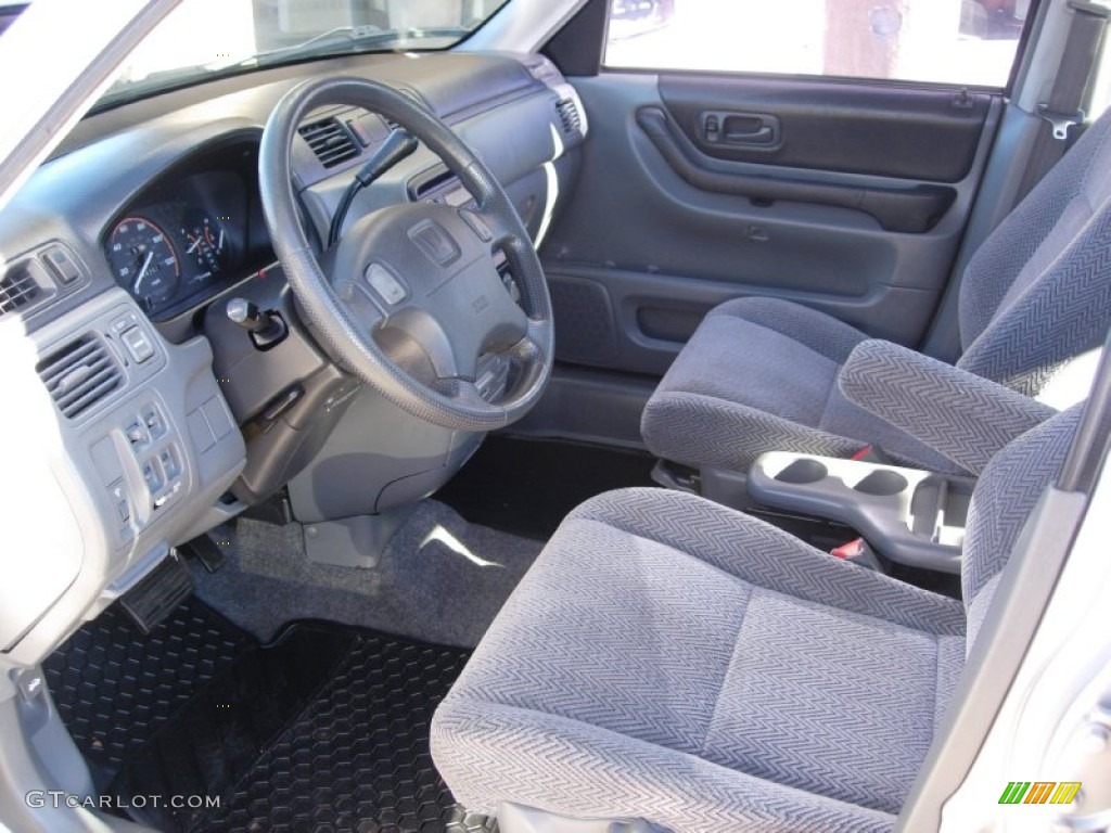 1997 CR-V LX 4WD - Sebring Silver Metallic / Charcoal photo #5
