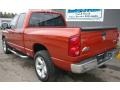 2008 Inferno Red Crystal Pearl Dodge Ram 1500 Big Horn Edition Quad Cab 4x4  photo #7