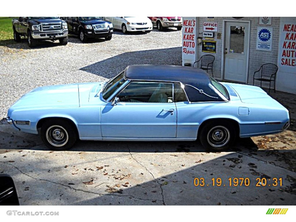 1968 Thunderbird Tudor Landau - Alaska Blue / Parchment photo #3