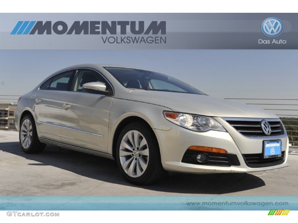 White Gold Metallic Volkswagen CC