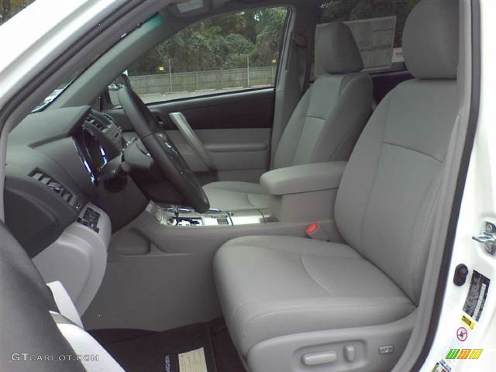 Ash Interior 2012 Toyota Highlander SE Photo #55906689