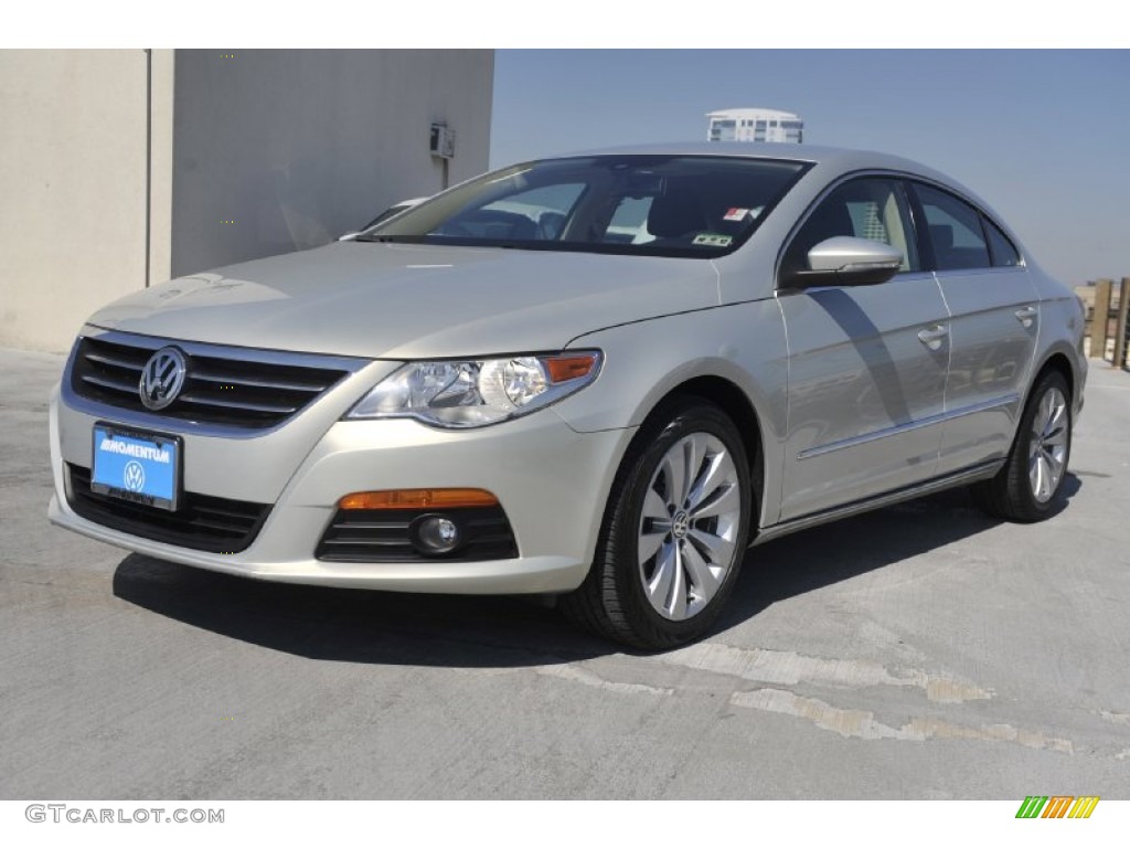 2009 CC Sport - White Gold Metallic / Cornsilk Beige Two-Tone photo #3