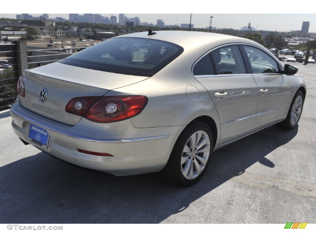 2009 CC Sport - White Gold Metallic / Cornsilk Beige Two-Tone photo #7