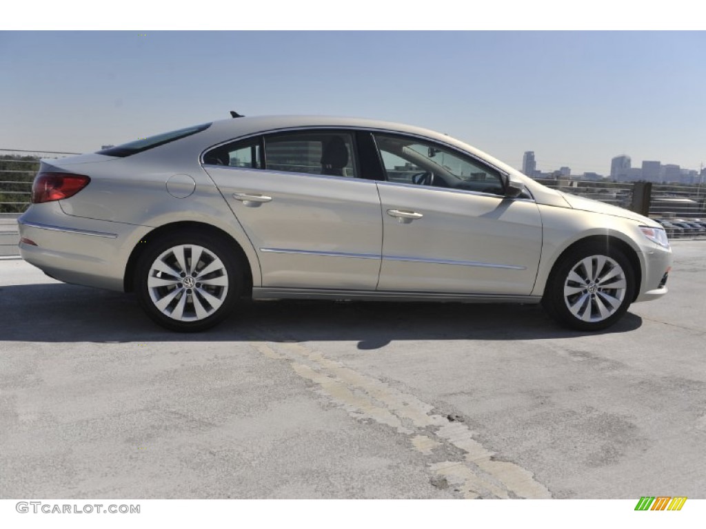 2009 CC Sport - White Gold Metallic / Cornsilk Beige Two-Tone photo #9