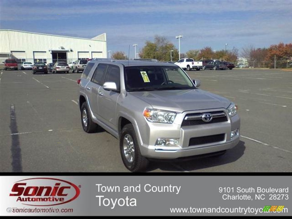 2011 4Runner SR5 4x4 - Classic Silver Metallic / Graphite photo #1