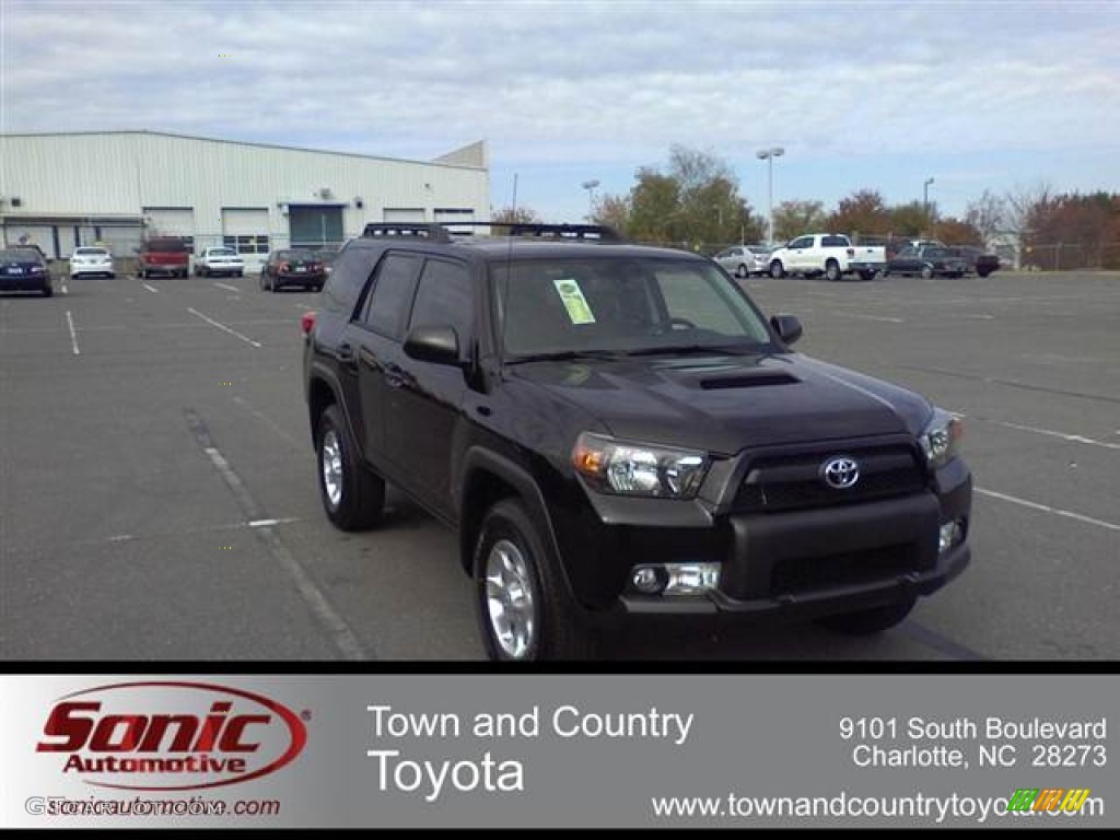 2011 4Runner Trail 4x4 - Black / Graphite photo #1