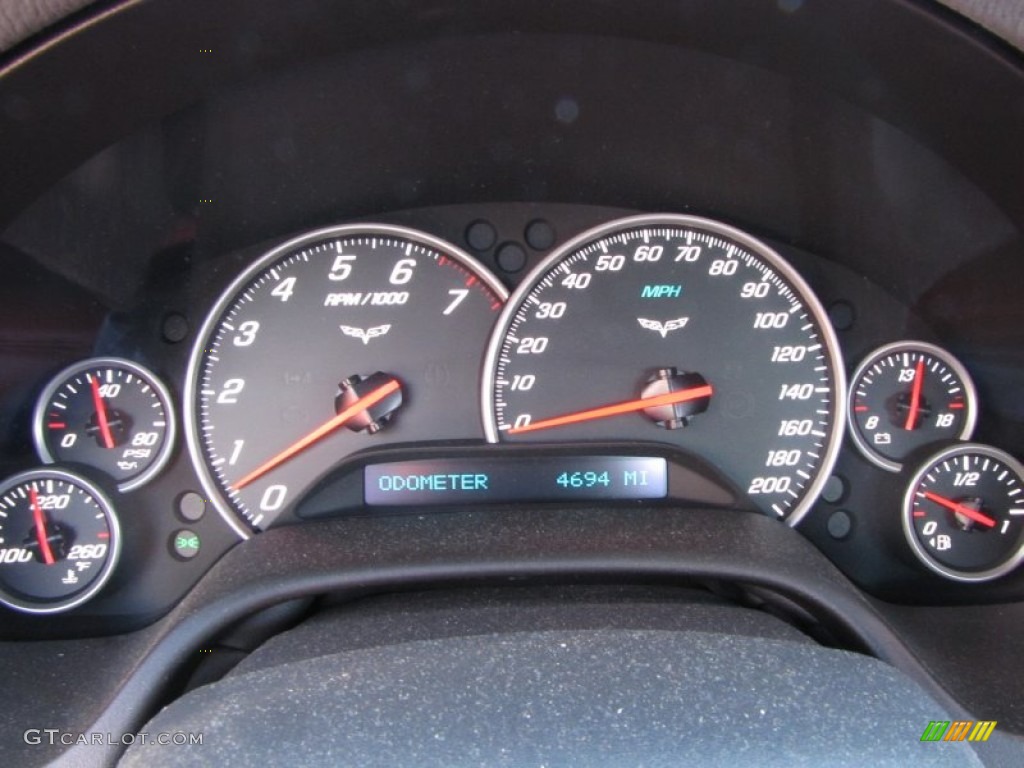 2007 Chevrolet Corvette Convertible Gauges Photo #55906922