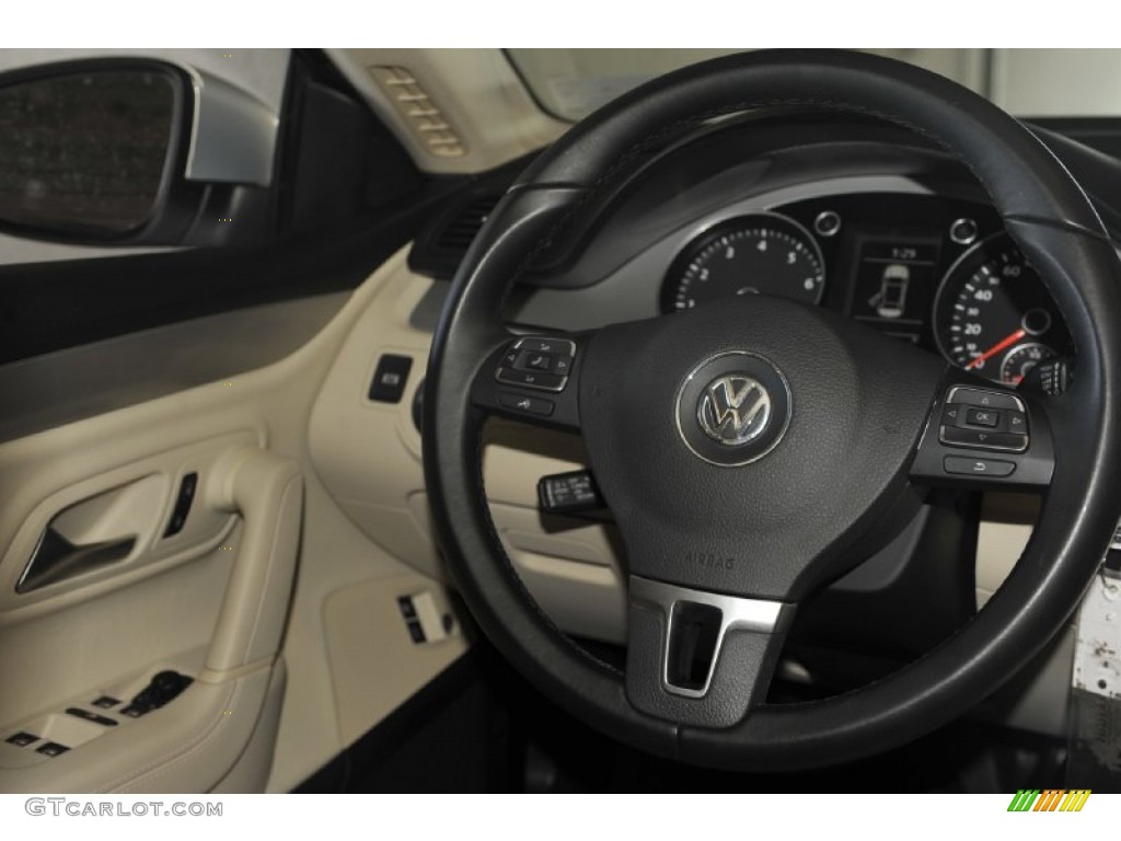 2009 CC Sport - White Gold Metallic / Cornsilk Beige Two-Tone photo #36