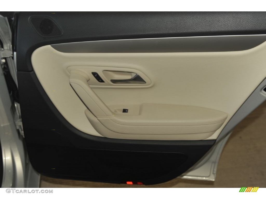 2009 CC Sport - White Gold Metallic / Cornsilk Beige Two-Tone photo #41