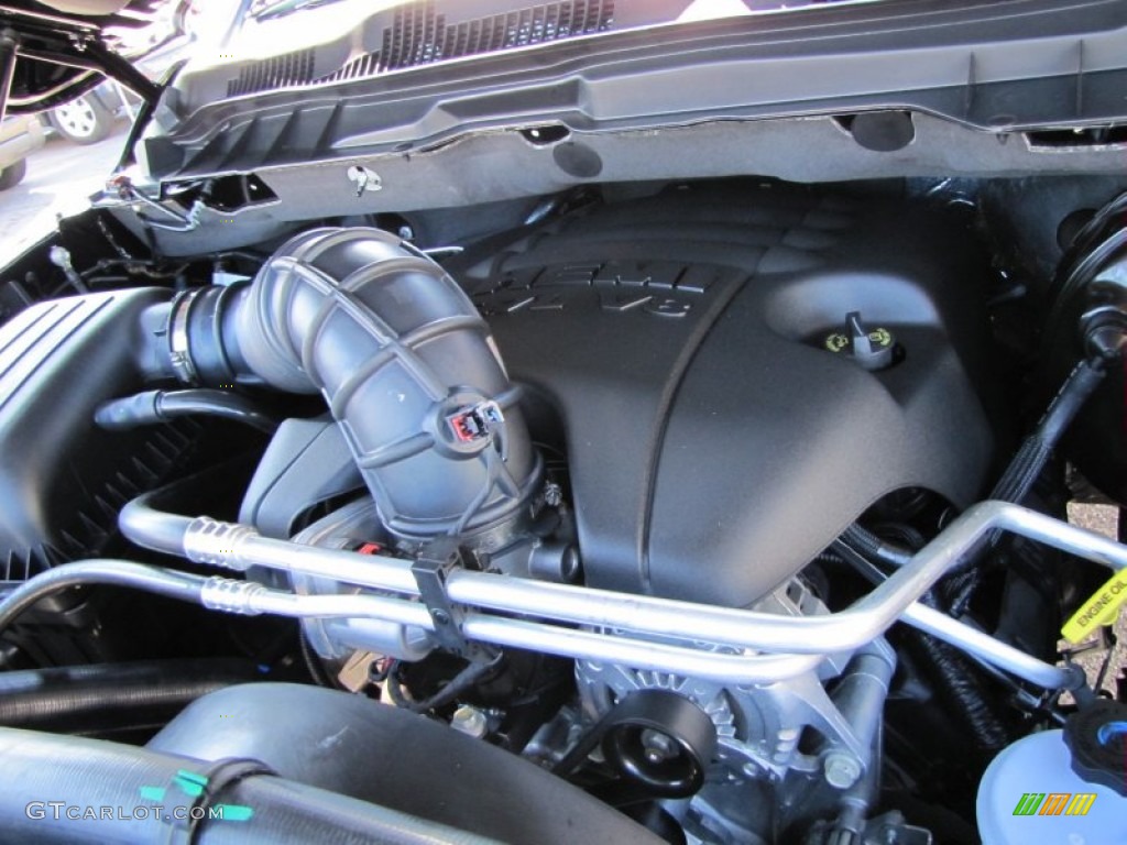 2012 Dodge Ram 1500 Express Crew Cab 5.7 Liter HEMI OHV 16-Valve VVT MDS V8 Engine Photo #55907922