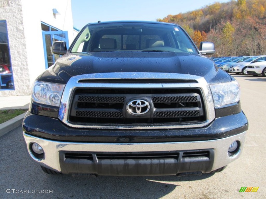 2010 Tundra TRD Double Cab 4x4 - Black / Graphite Gray photo #5