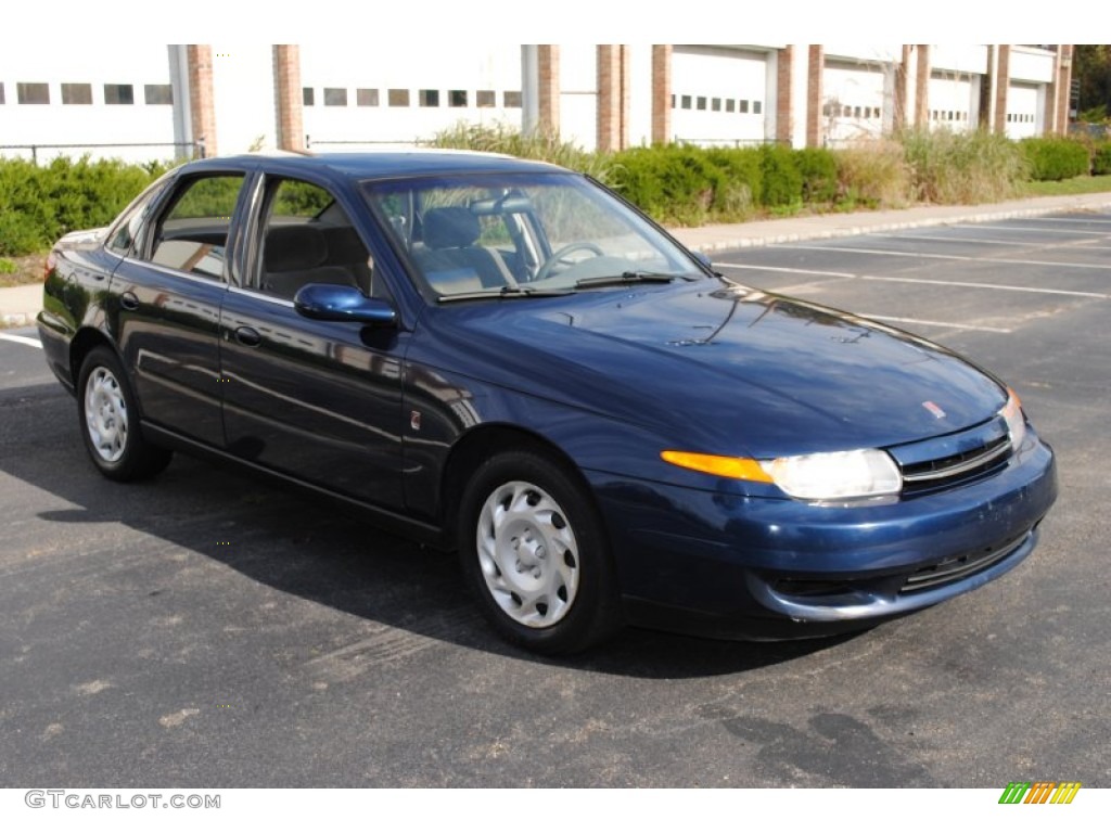 2000 L Series LS1 Sedan - Dark Blue / Gray photo #7