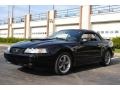 Black 2001 Ford Mustang GT Convertible Exterior