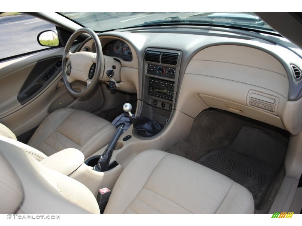 2001 Mustang GT Convertible - Black / Medium Parchment photo #8