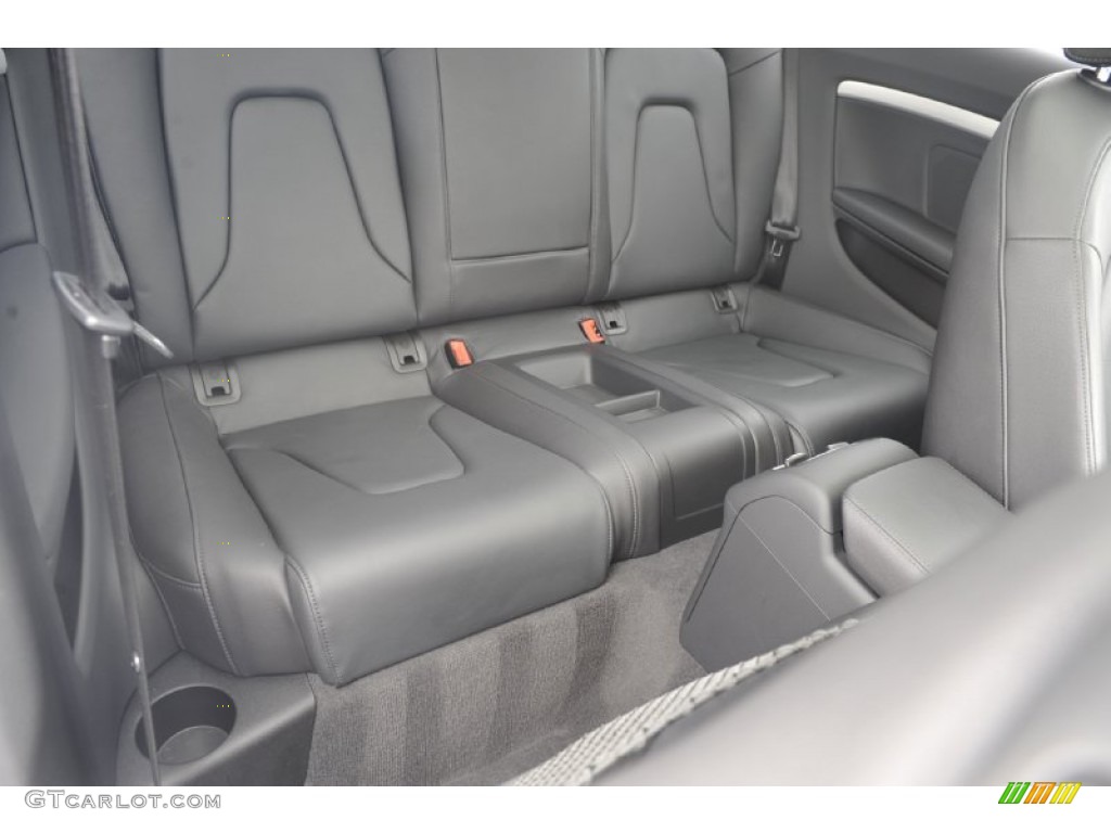 Black Interior 2011 Audi A5 2.0T quattro Coupe Photo #55909389