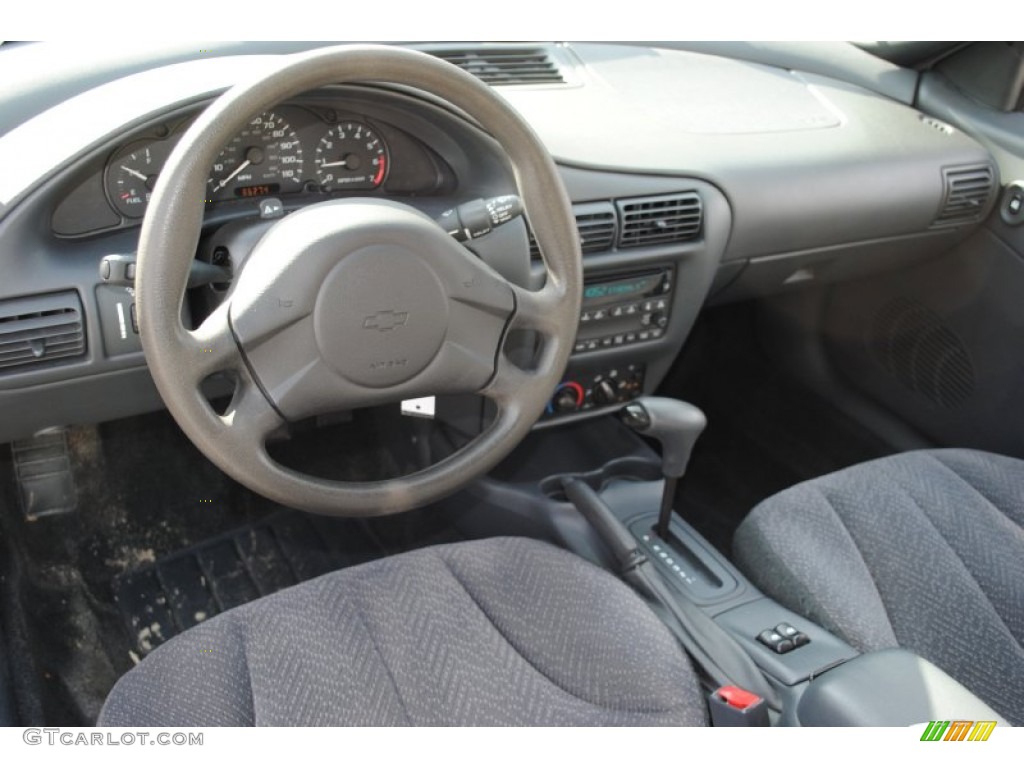 2005 Chevrolet Cavalier LS Coupe Graphite Gray Dashboard Photo #55909563