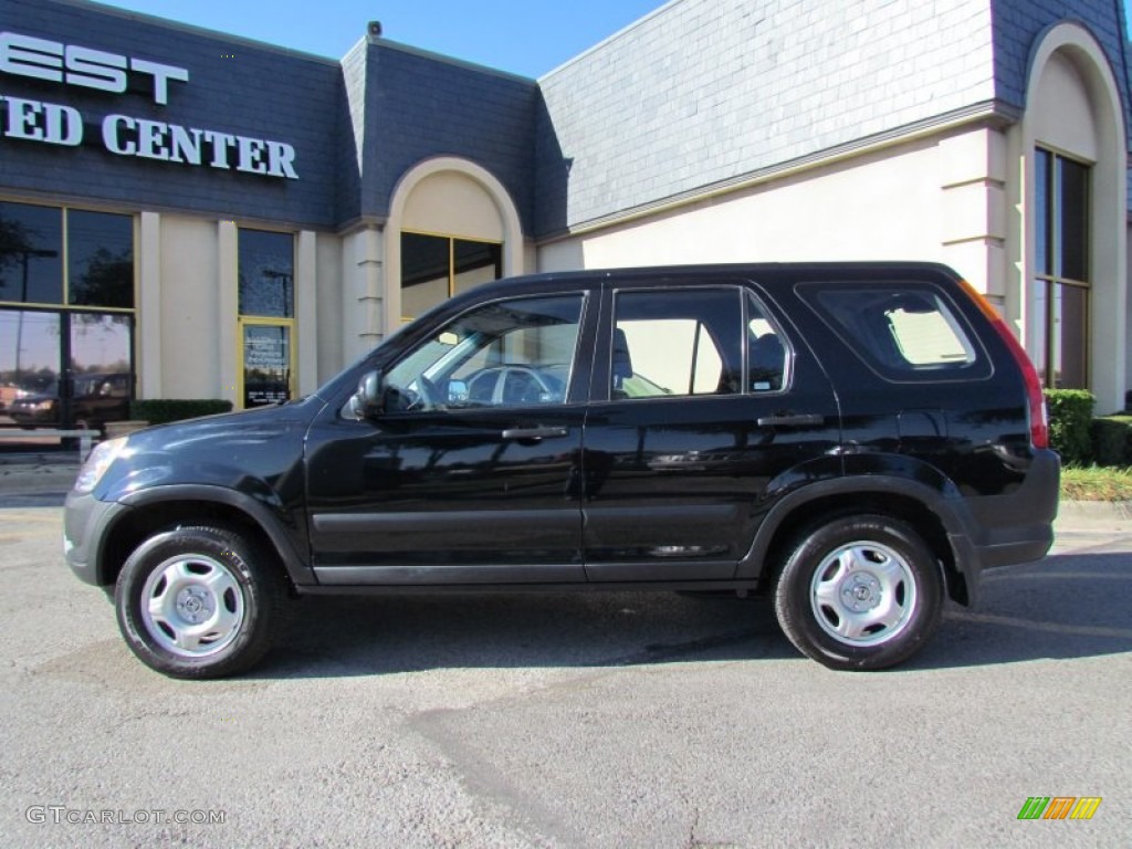 2003 CR-V LX - Nighthawk Black Pearl / Gray photo #1