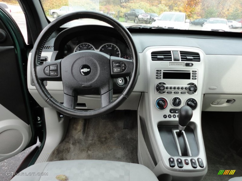 2005 Equinox LT AWD - Meander Green Metallic / Light Cashmere photo #12
