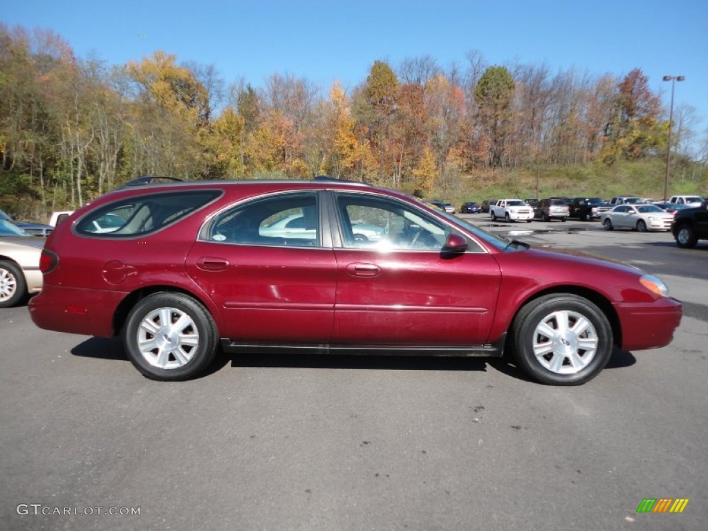 Merlot Pearl Clearcoat 2005 Ford Taurus SEL Wagon Exterior Photo #55910520
