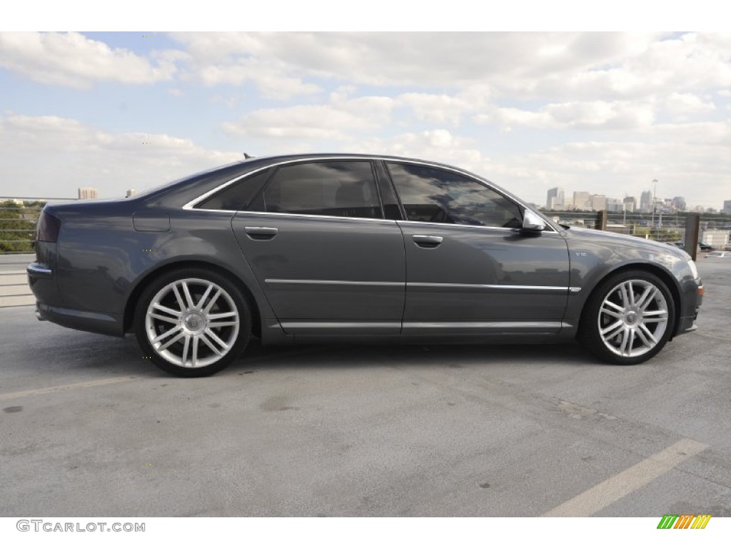 Daytona Gray Pearl Effect 2007 Audi S8 5.2 quattro Exterior Photo #55911408