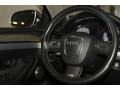 2007 Audi S8 Black Interior Steering Wheel Photo