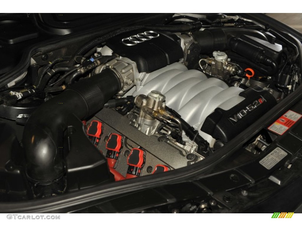 2007 Audi S8 5.2 quattro 5.2 Liter DOHC 40-Valve VVT V10 Engine Photo #55911960