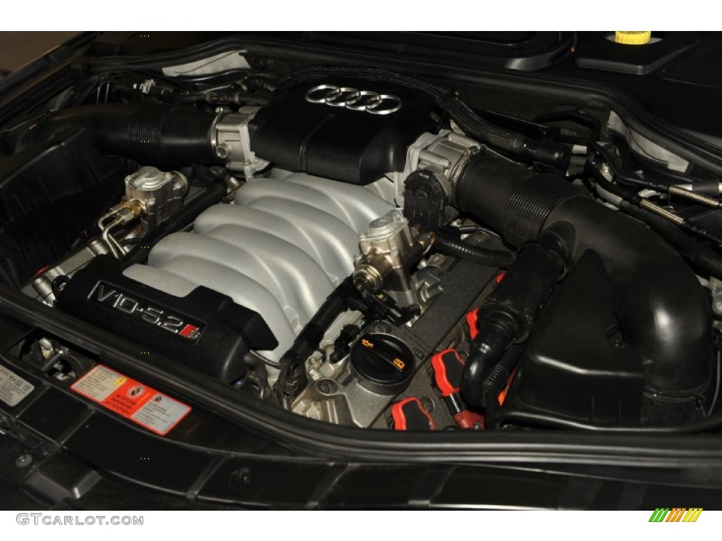 2007 Audi S8 5.2 quattro 5.2 Liter DOHC 40-Valve VVT V10 Engine Photo #55911969