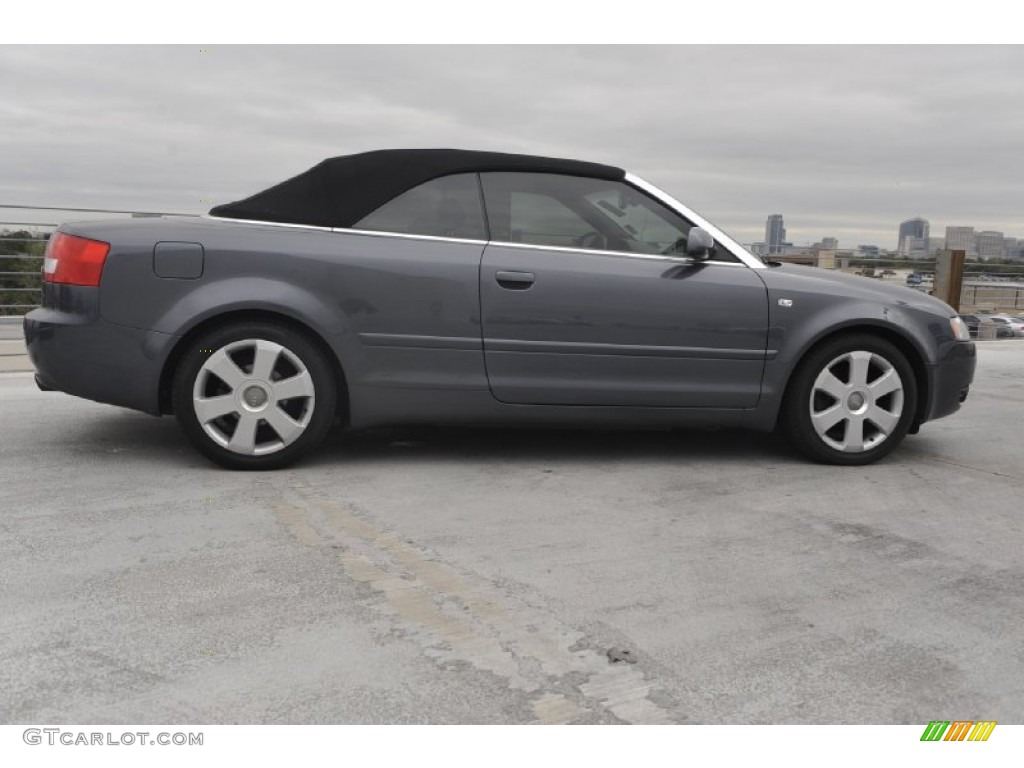 Dolphin Grey Metallic 2004 Audi A4 3.0 quattro Cabriolet Exterior Photo #55912481