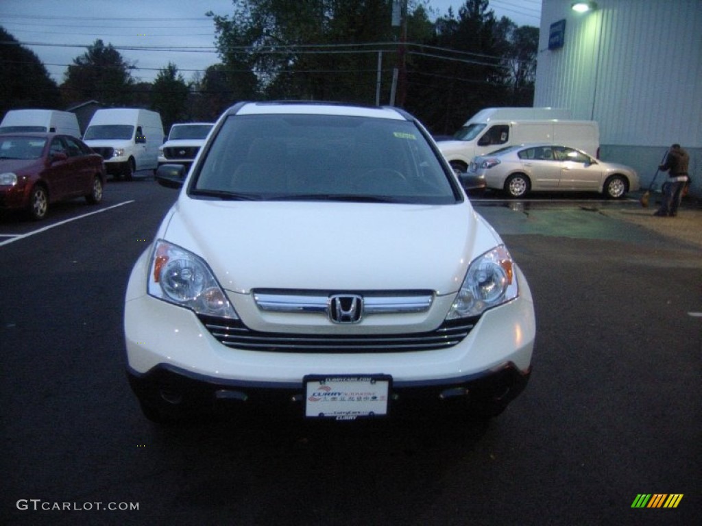 2009 CR-V EX 4WD - Taffeta White / Gray photo #8