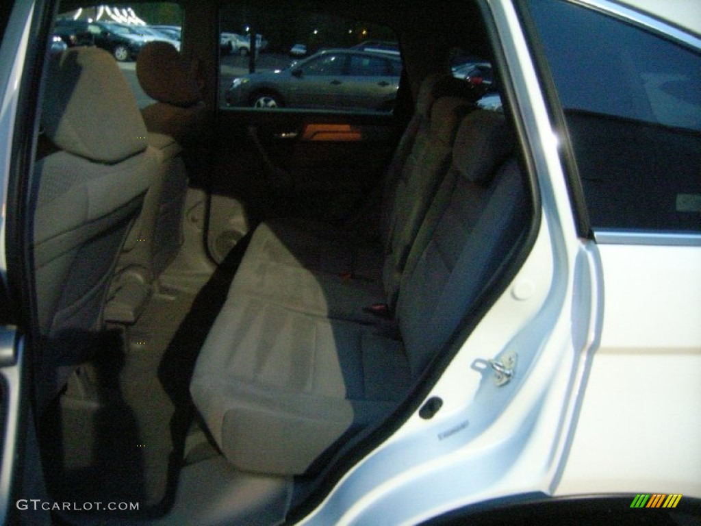 2009 CR-V EX 4WD - Taffeta White / Gray photo #15