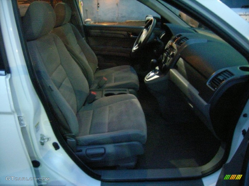 2009 CR-V EX 4WD - Taffeta White / Gray photo #18