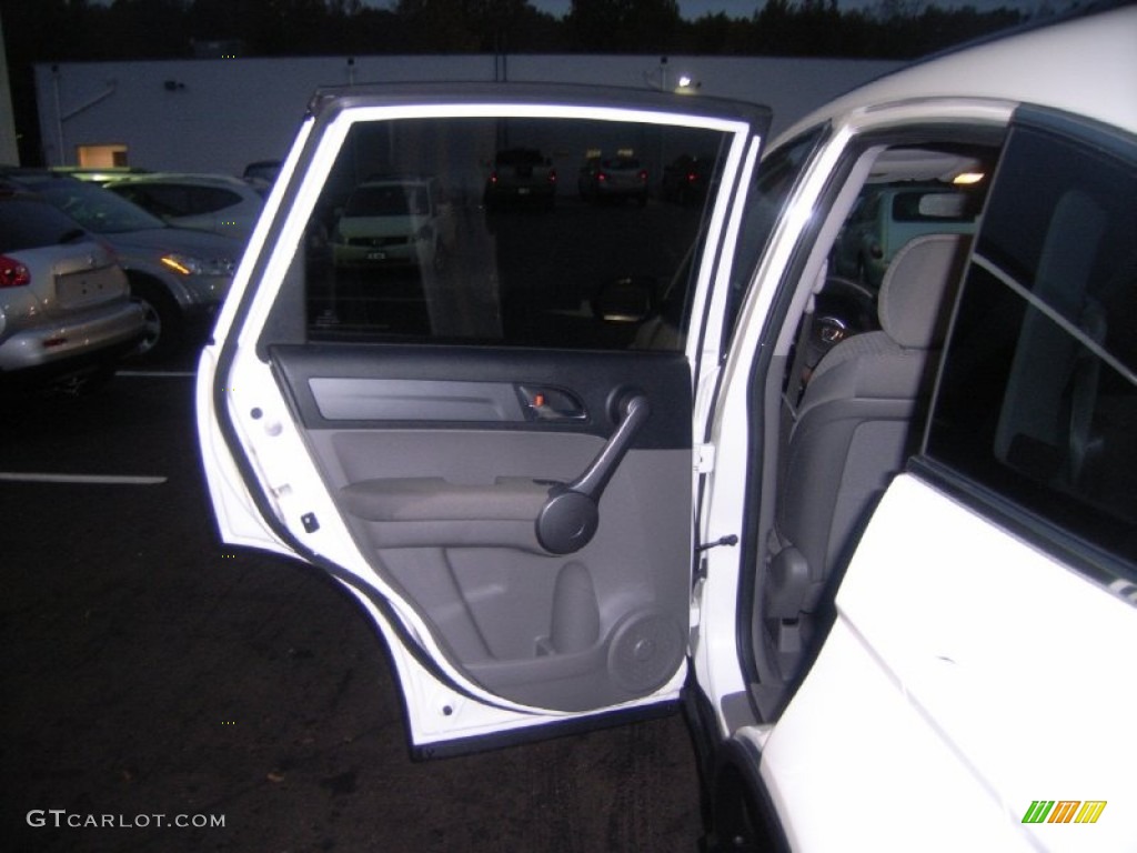 2009 CR-V EX 4WD - Taffeta White / Gray photo #20