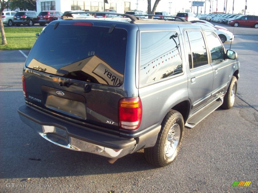 1998 Explorer XLT 4x4 - Medium Wedgewood Blue Metallic / Medium Graphite photo #5