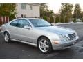 2002 Brilliant Silver Metallic Mercedes-Benz CLK 430 Coupe  photo #2