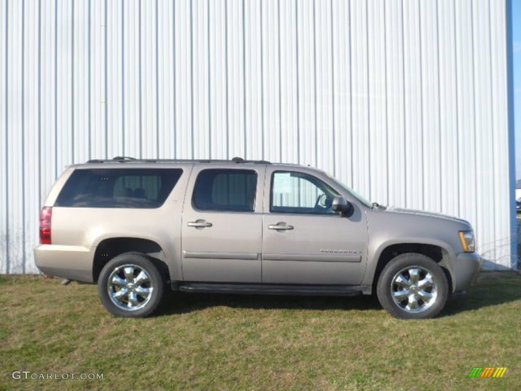 Amber Bronze Metallic 2007 Chevrolet Suburban 1500 LT 4x4 Exterior Photo #55914498